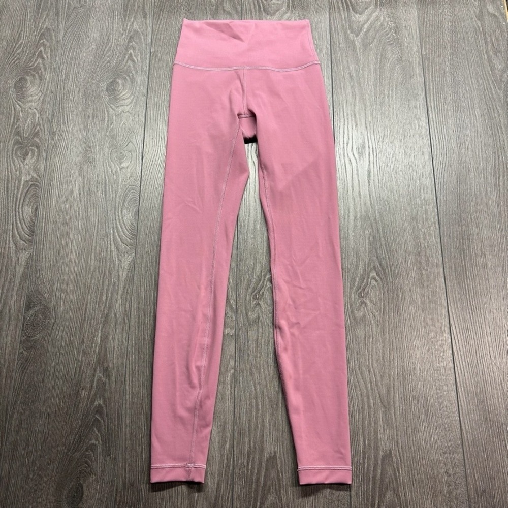 Lululemon Align High-Rise Pant 28 Pink Mauve Nulu Yoga Leggings LW5DJ0S Size 4